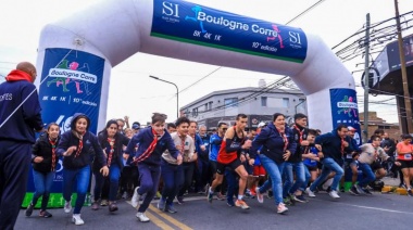 Más de 5mil personas participaron de "Boulogne Corre”