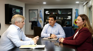 Britos encaró un encuentro con Marinucci: seguridad vial y conflicto de EMTUPSE en agenda