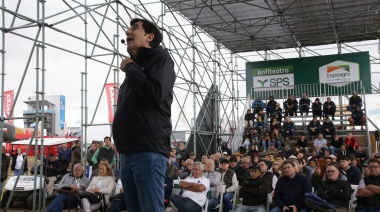 Desde ExpoAgro, Melconian aseguró que “hay condiciones para discutir las retenciones”