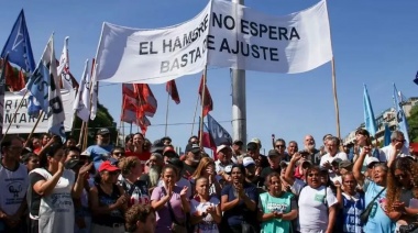 “Piquetazo nacional”: Organizaciones sociales movilizan por la emergencia alimentaria