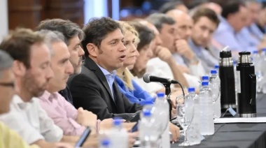 La tropa bonaerense fulminó a Milei por el dato de la pobreza