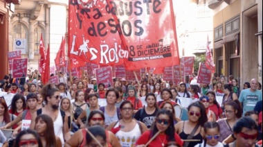 8M: Las Rojas movilizan en contra del “Patriarcado”