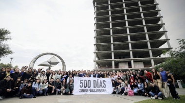 Kicillof, a 500 días de la paralización de la obra pública nacional: “Es una decisión criminal”