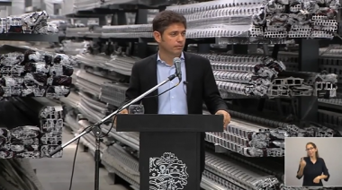 Kicillof: "No perjudican a un gobernador, perjudican al pueblo bonaerense"