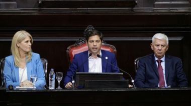 Kicillof: “Ninguna provincia crece si el país salta al vacío”