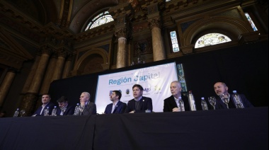 Kicillof le puso el moño al Consorcio de gestión de la región Capital