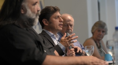 Junto a Yasky, Kicillof selló su compromiso con la educación pública y los trabajadores