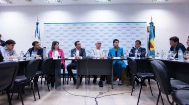 Intendentes fueron a Diputados por las obras de la Cuenca Hídrica