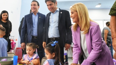 Magario contundente: “Vamos a seguir defendiendo la escuela pública”