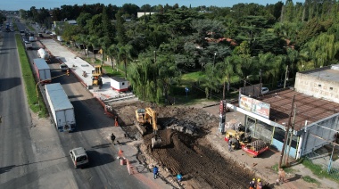 Magario sacó pecho con la continuidad de obras, a pesar de los recortes de Nación