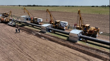Ingenieros bonaerenses calificaron como una "Proeza" la construcción del gasoducto