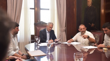 Alak dio el puntapié inicial para el ambicioso Plan de alumbrado público de La Plata