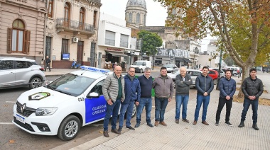 Entre arengas por la autonomía municipal, Britos fortaleció la Guardia Urbana