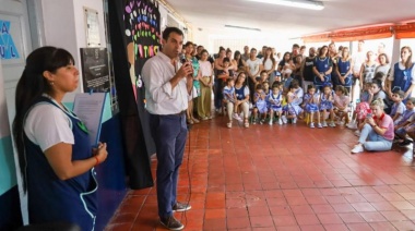 Lanús puso en marcha el ciclo lectivo 2024: "La educación es una prioridad para esta gestión"