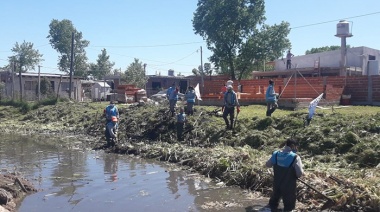 Provincia invierte en el mantenimiento de arroyos
