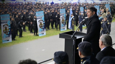 Kicillof entregó patrulleros y sacó pecho por su gestión en Seguridad