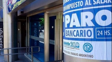Aumento salarial y Ley Bapro: Bancarios van al paro en todo el país