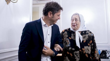 Kicillof quiere que declaren ciudadana ilustre a Hebe