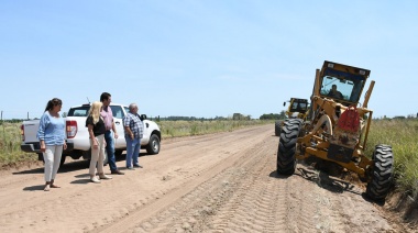 Avanzan las obras de mantemiento en los caminos rurales