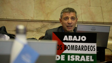 Misiles, drones y resistencia: El complejo viaje de Giordano en la flotilla humanitaria a Gaza