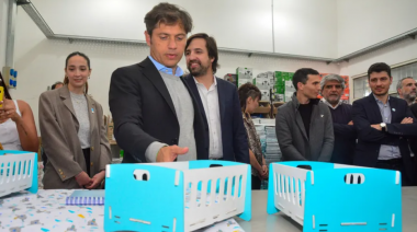 Kicillof anunció que el plan "Qunita Bonaerense" será universal
