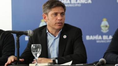 “Acompañamiento y asistencia”: Los 10 anuncios de Kicillof para la reconstrucción de Bahía