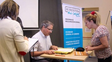 La Provincia fortalece el programa “Mi Escritura, Mi Casa”