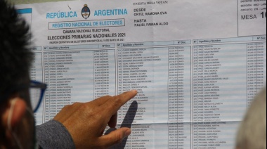 La Justicia Electoral habilitó el padrón provisorio