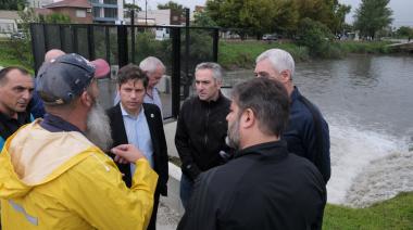 Kicillof suspende actividades para monitorear las consecuencias del temporal