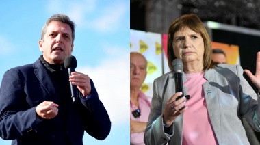 Pensando en la segunda vuelta, Massa y Bullrich realizan sus cierres de campaña