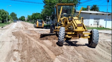 El municipio inició el plan de pavimentación 2023