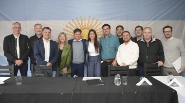 Operativo Massa presidente: Kicillof afianzó votos en la Segunda