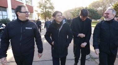 Kicillof recorrió la Unidad Táctica de Operaciones Inmediatas