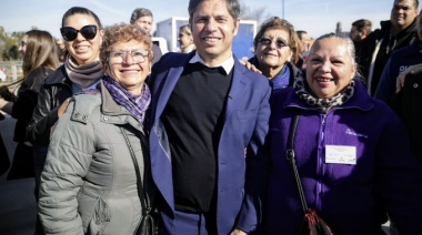 “Vamos a hacer todos los esfuerzos por terminar las obras que abandonó Milei”