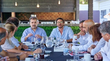 Ritondo avanza con sus equipos técnicos para no perder pisada en la Provincia