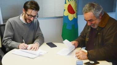 Trenque Lauquen firma convenio para construir 60 casas sociales
