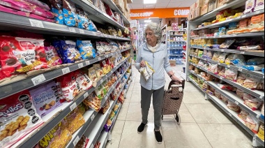 El consumo en supermercados cayó 11,9% en 2024