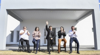 Kicillof presentó la ampliación del Hospital Resano de Carlos Tejedor