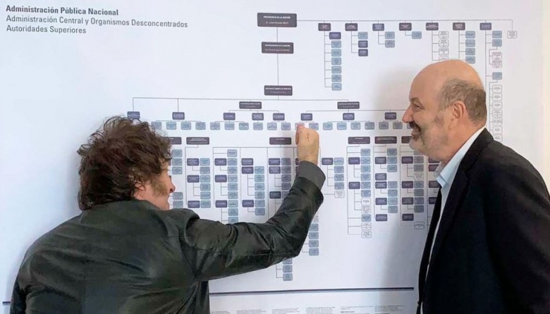 Día del empleado estatal: Milei recortó más de 50 mil puestos de trabajo