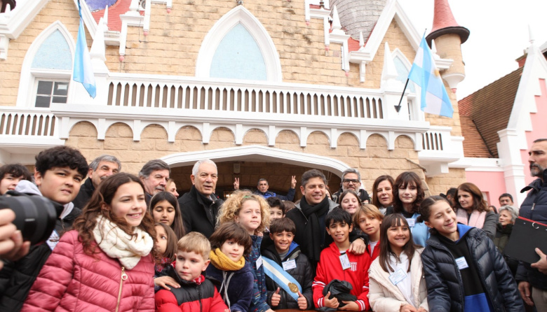 Alak y Kicillof inauguraron obras en la República de los Niños con críticas a Milei