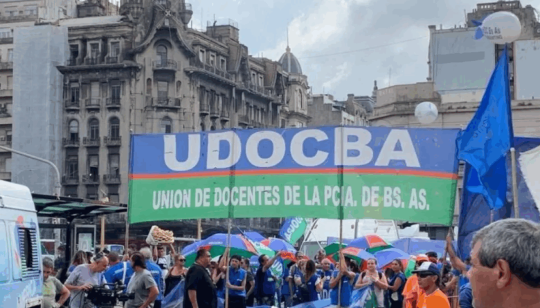 Reclamo salarial y elecciones: UDOCBA presiona a la Provincia y llama a “defender la voz docente”