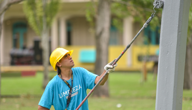 "Ciudad Limpia": el programa municipal avanza en distintos puntos de la ciudad
