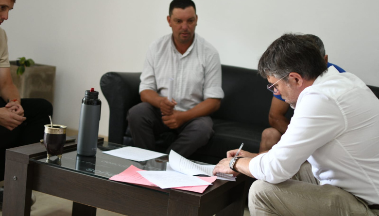 Hourcade impulsa la cultura local con un acuerdo de comodato: con quién y cuál será su destino