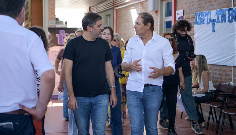 Stadnik deja su sello en educación junto a Bianco en Carlos Casares