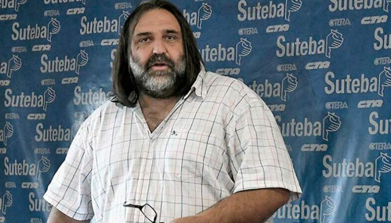 Fin de una era en SUTEBA: Baradel da un paso al costado y no vuelve a ser líder gremial