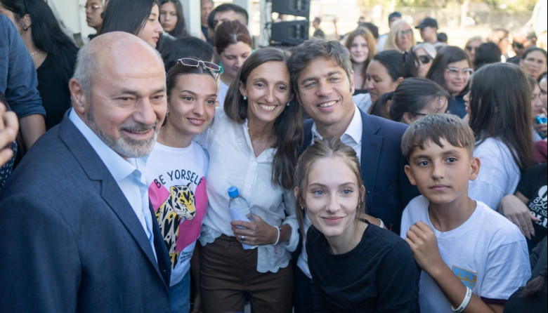 Junto a Kicillof, Secco inauguró un nuevo edificio escolar