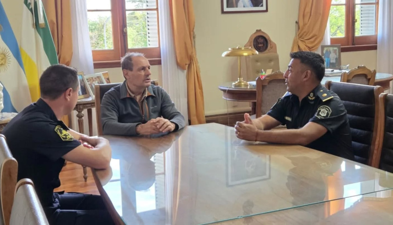 Stadnik activa la agenda de seguridad con la nueva conducción policial