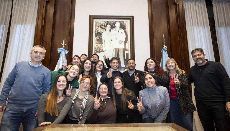 Kicillof blinda su armado juvenil y pide “paz armada” con La Cámpora