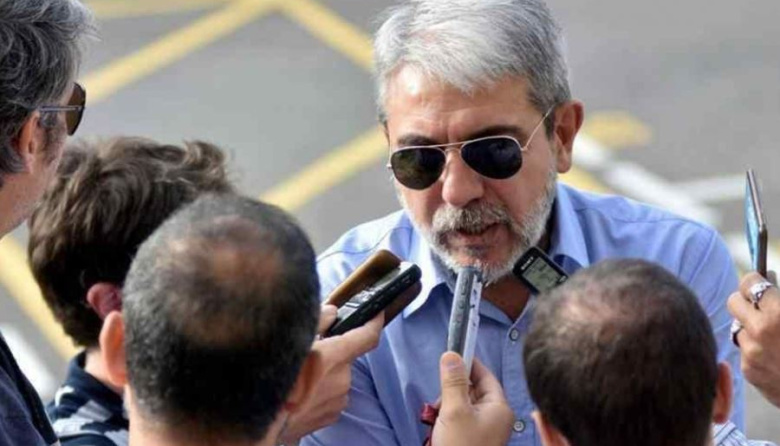 Aníbal Fernández pasó por Gobernación y rechazó el desdoblamiento electoral