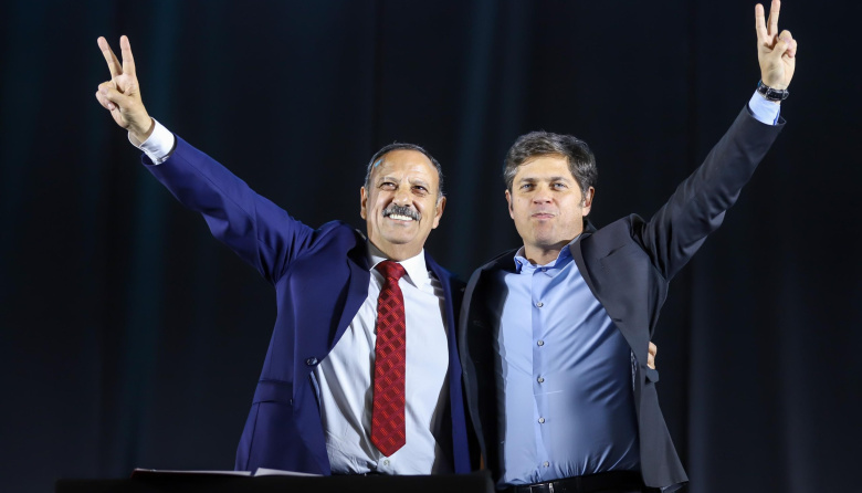 Kicillof pega el faltazo a la foto de unidad que preparó Quintela en La Rioja